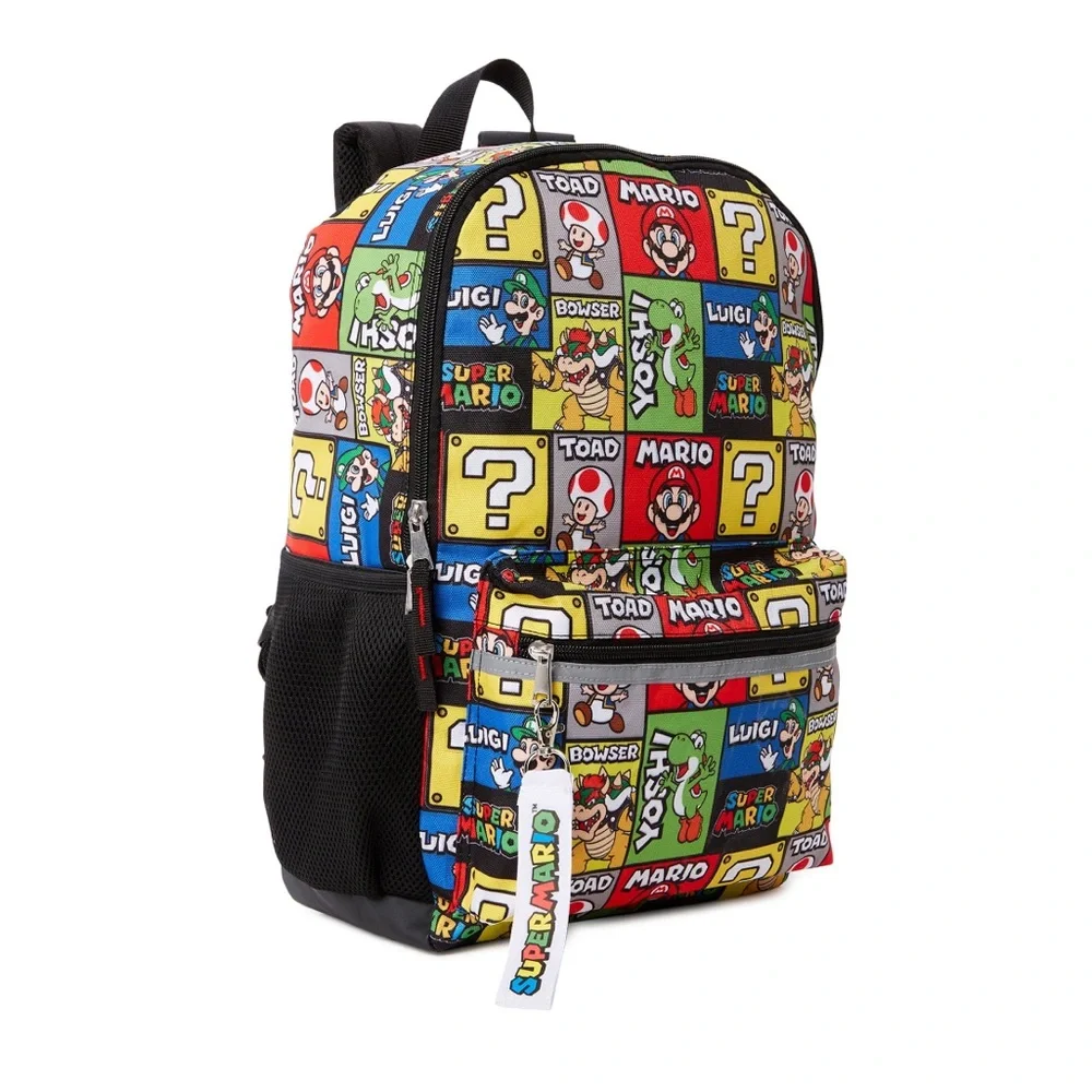 SOLD- Mario Bros Backpack. NWT. Official Nintendo Licensed Product. - Picture 1 of 5
